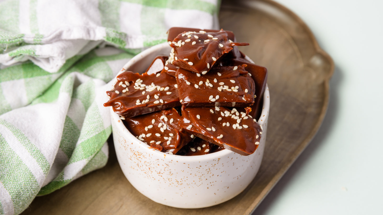 Kokosgräddkola med Miso