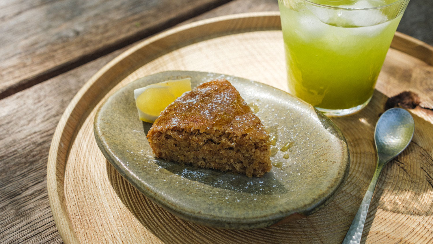 Olivoljekaka med citron