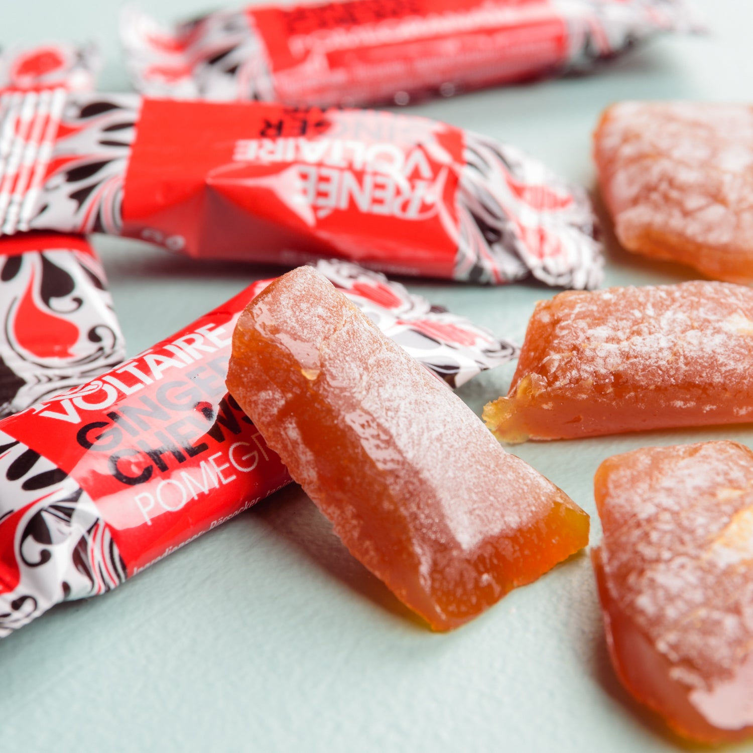 Ginger Chews – Granatäpple