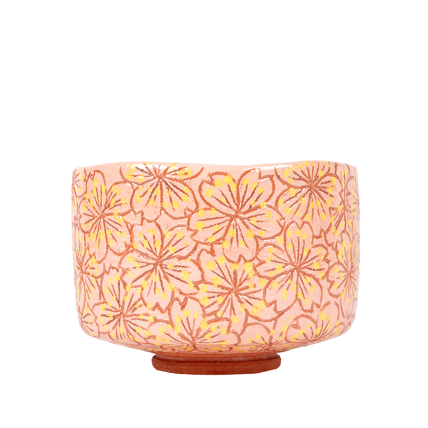 Raku Matchaskål – Sakura