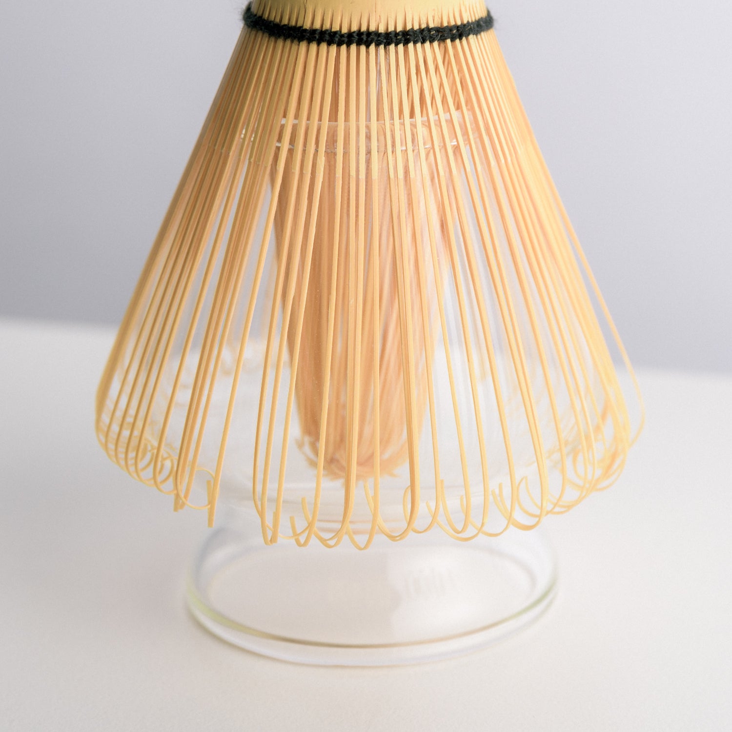 Matchavispställ – Klarglas