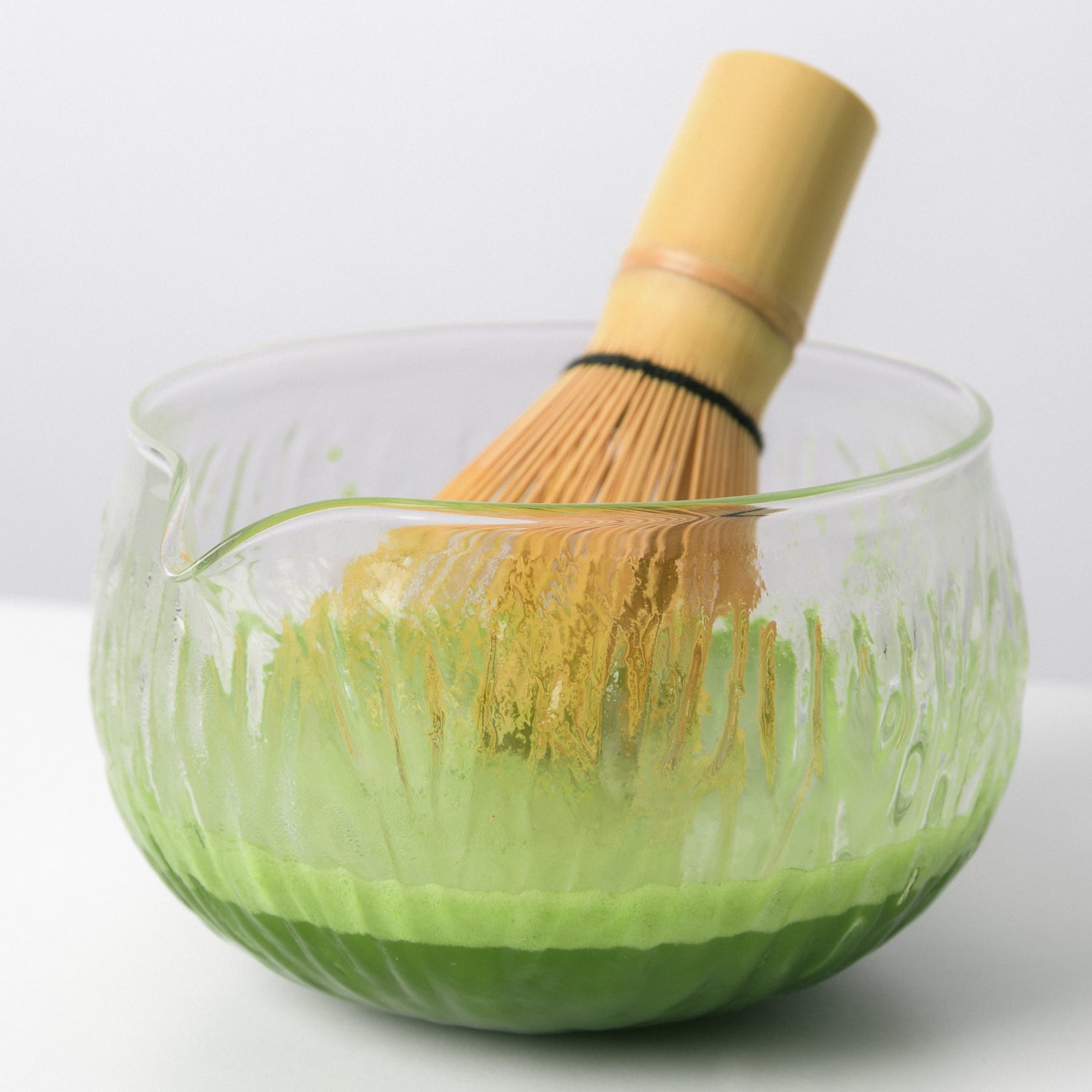 Matchaskål med Pip – Katakuchi Klarglas