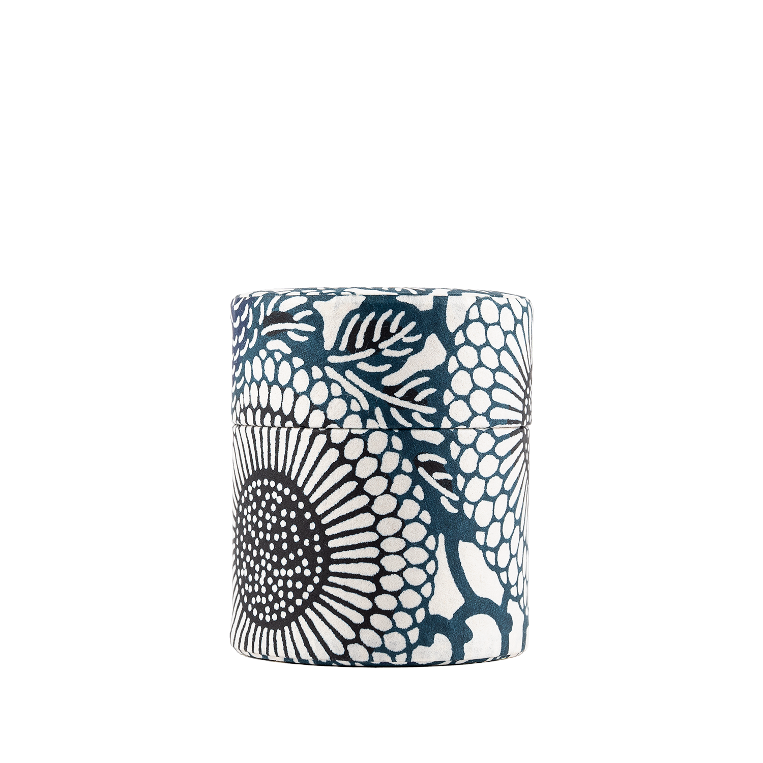 Matcha Teburk – Mönstrad Mörkblå/Vit