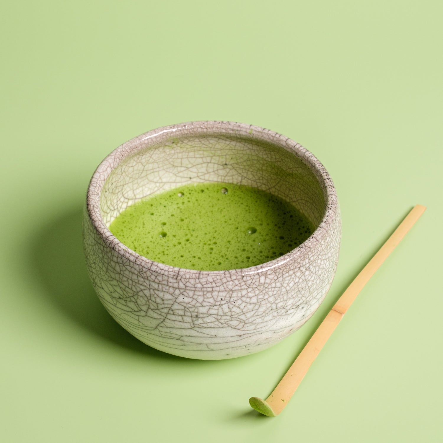 Matchaskål – Osprey Studio Raku