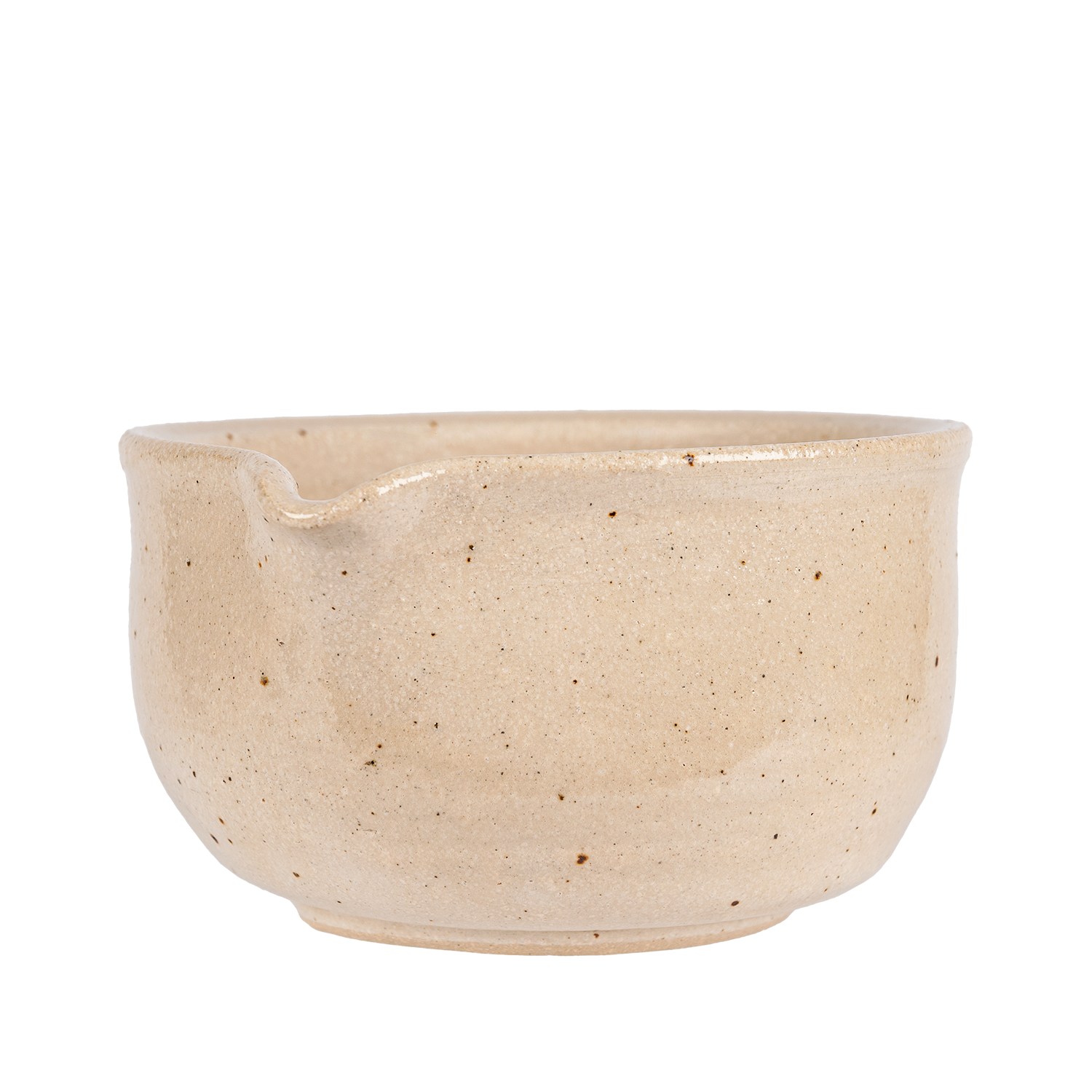 Matchaskål med pip – Osprey Studio Katakuchi Beige