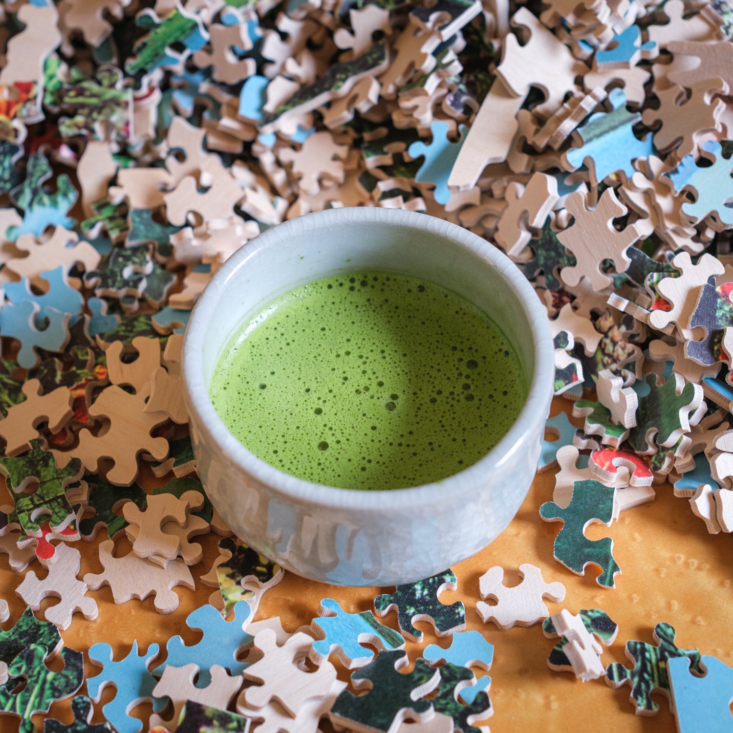 Matchaskål – Dusty Grey