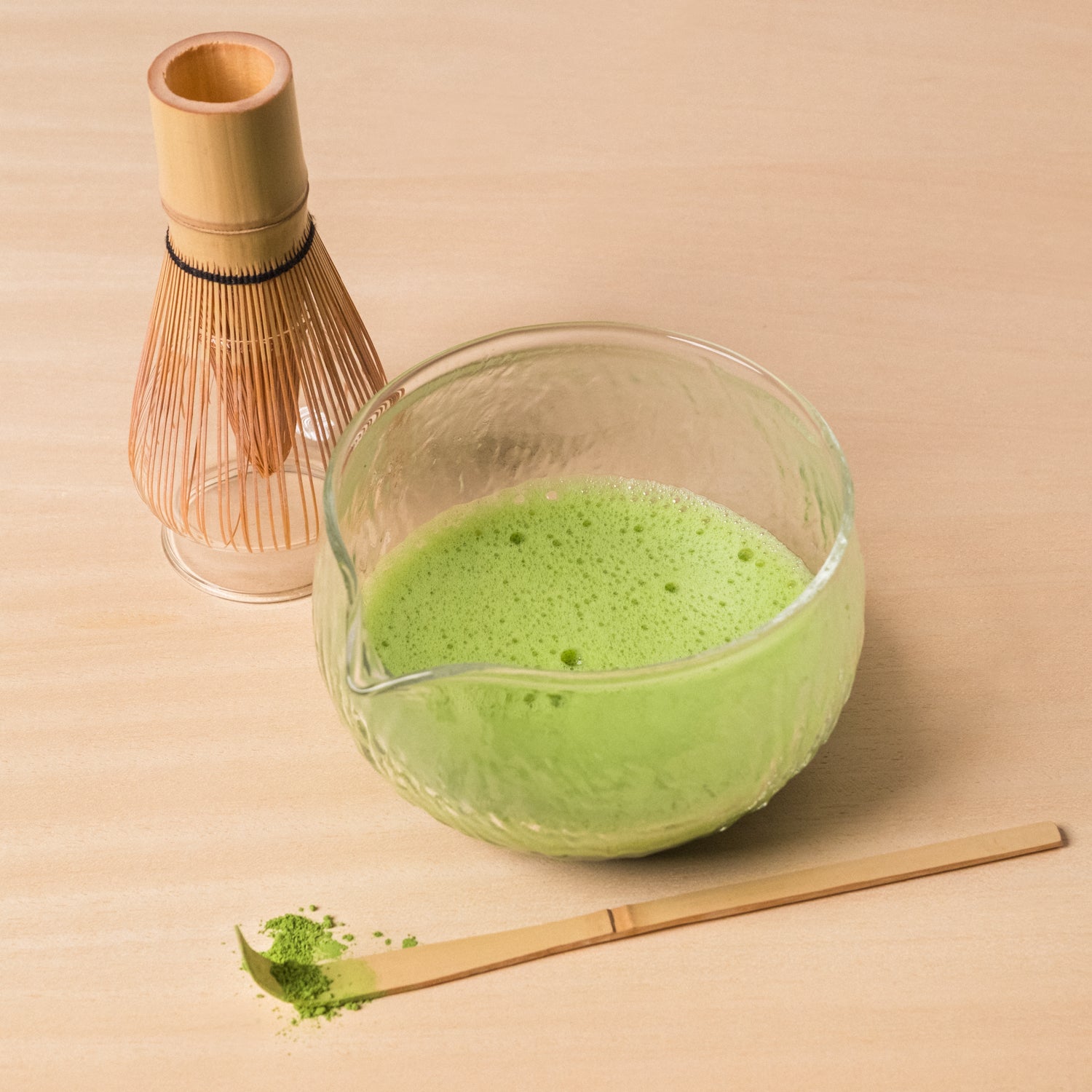 Matchakit – Redskap, Glas