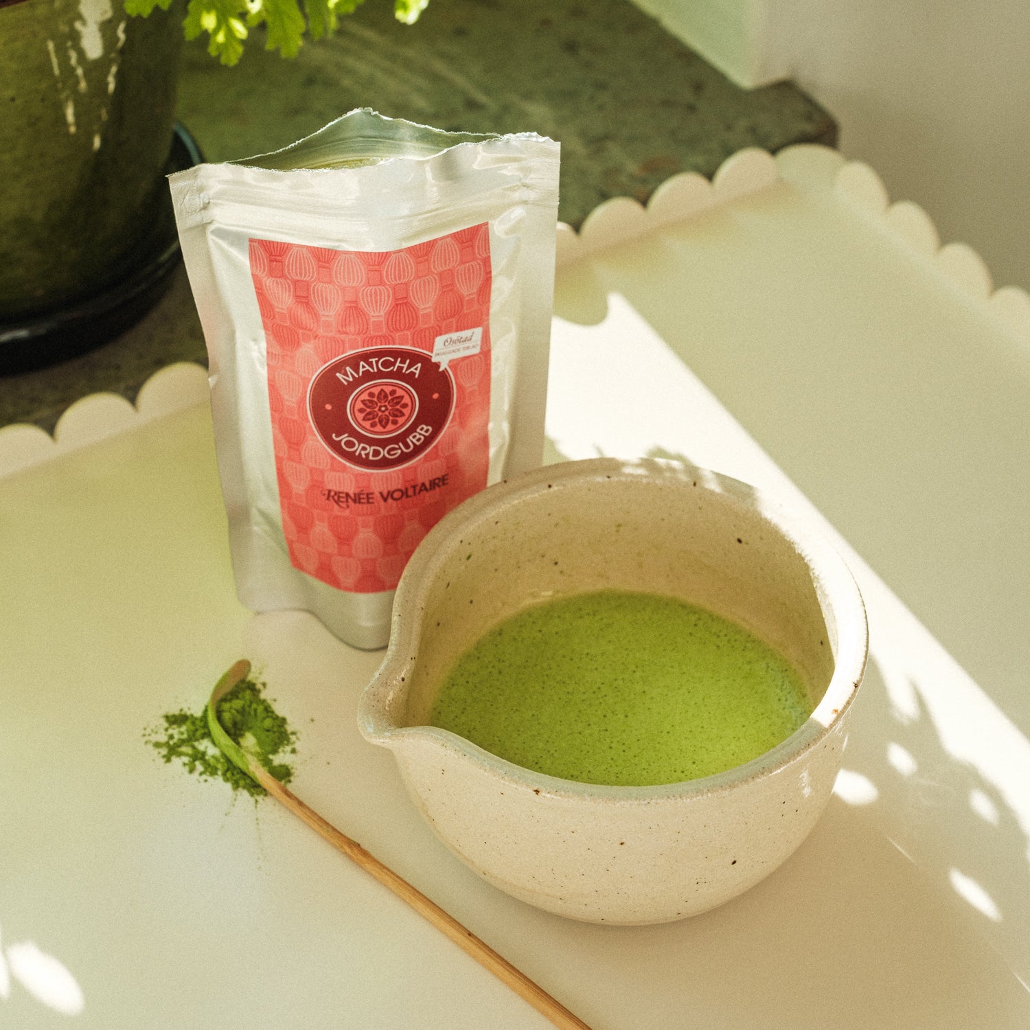 Matcha – Jordgubb