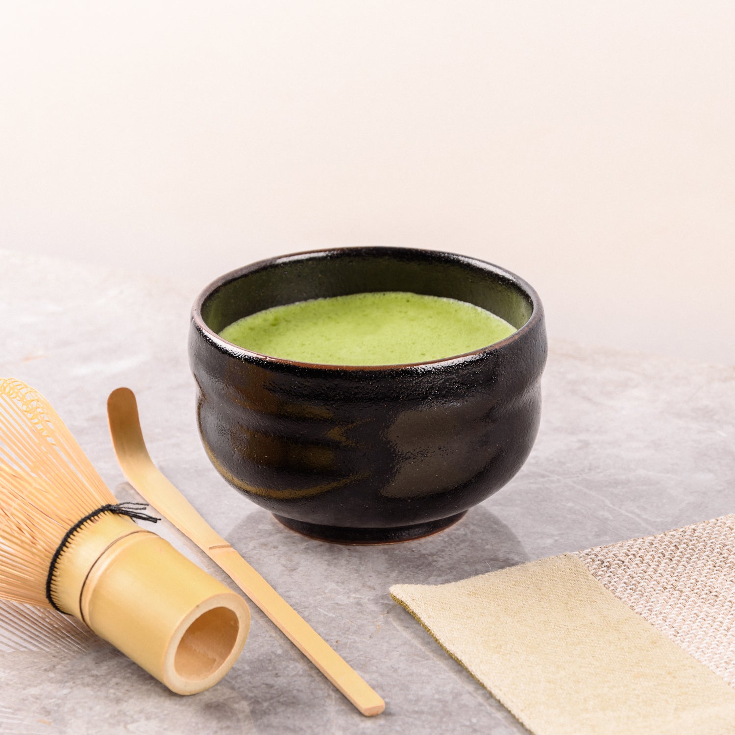 Matchaskål – Svart