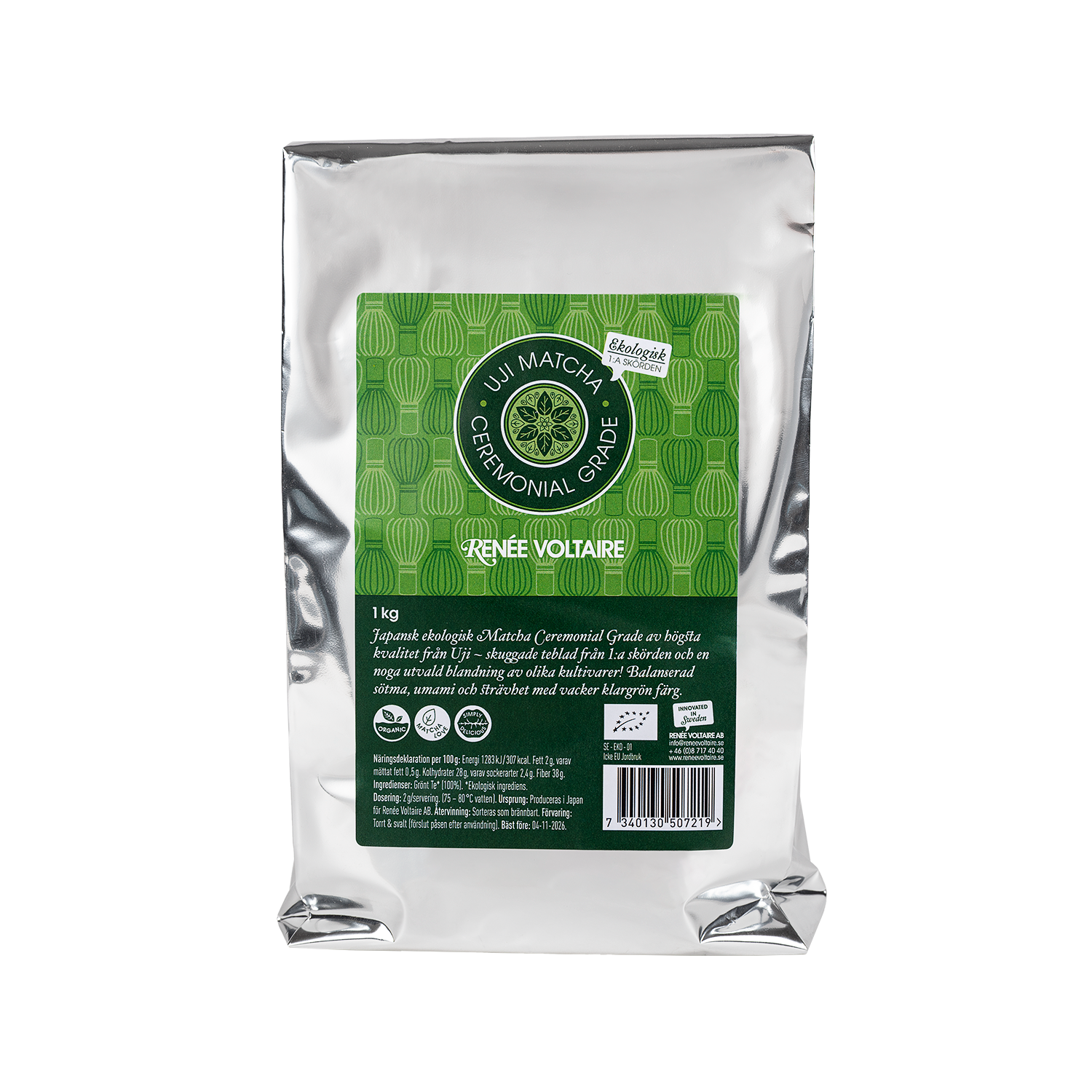 Uji Matcha – Ceremonial Grade (Refill 1kg)