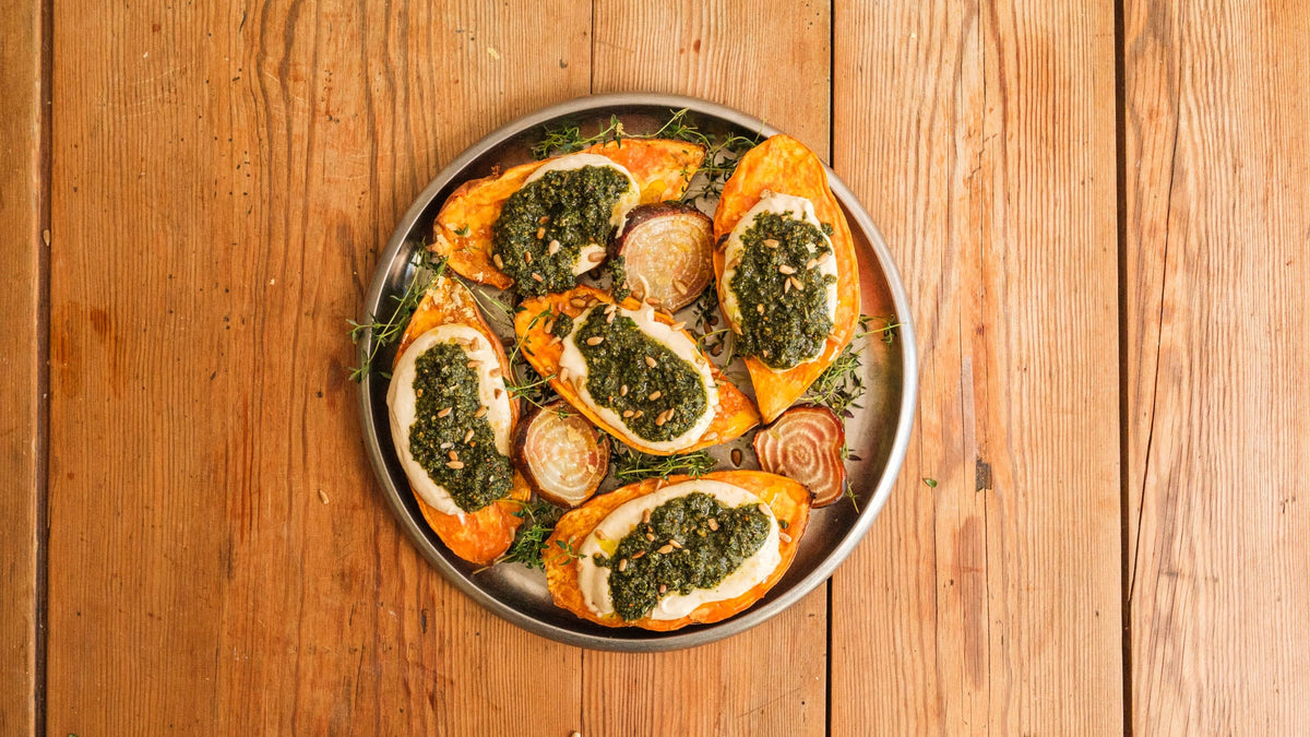 Pesto med näringsjäst