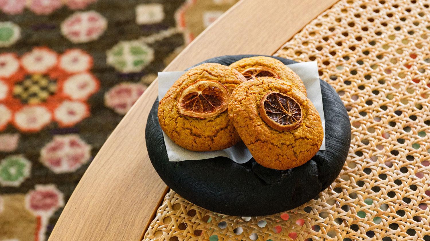 Citroncookie med gurkmeja