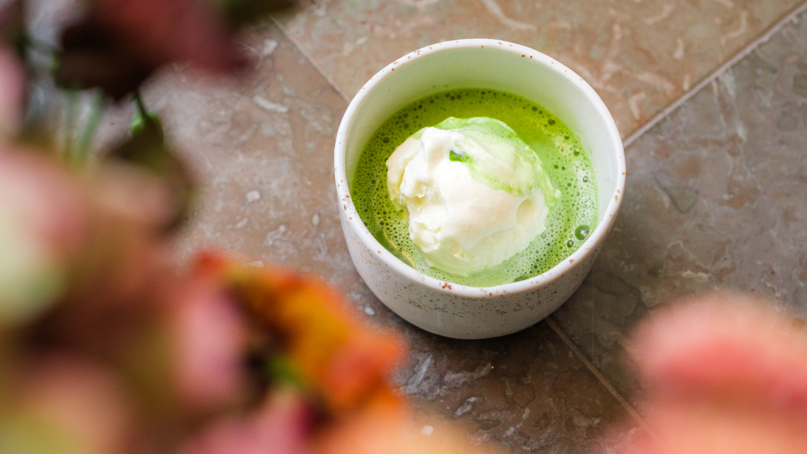 matcha affogato