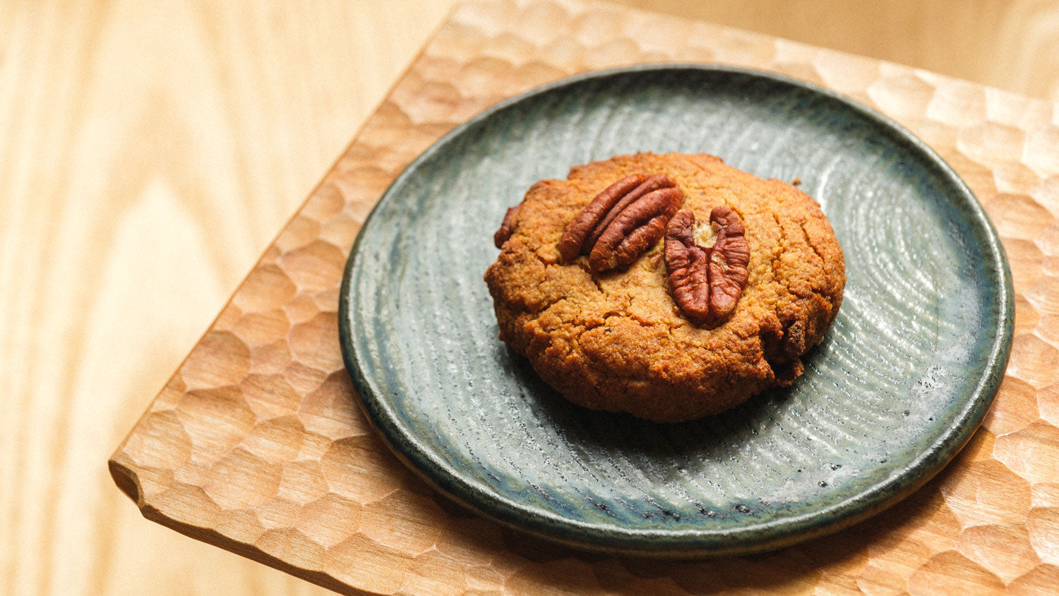 Cookie med pekannötter och brynt näringsjäst
