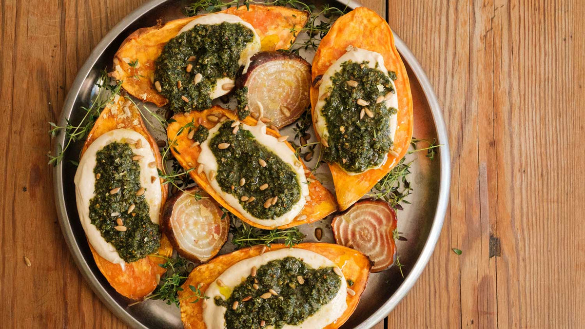 Pesto med näringsjäst