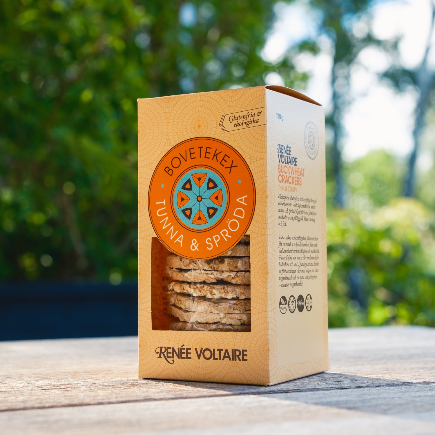 Buckwheat Biscuits – Thin & Crispy
