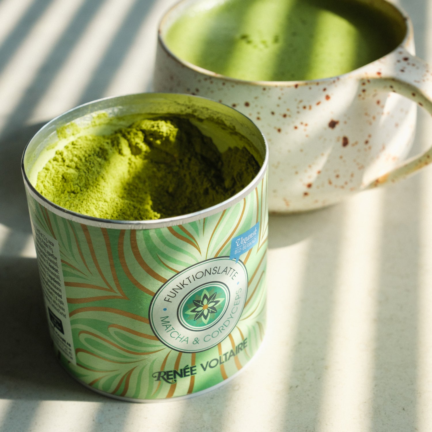 Funktionslatte – Matcha & Cordyceps