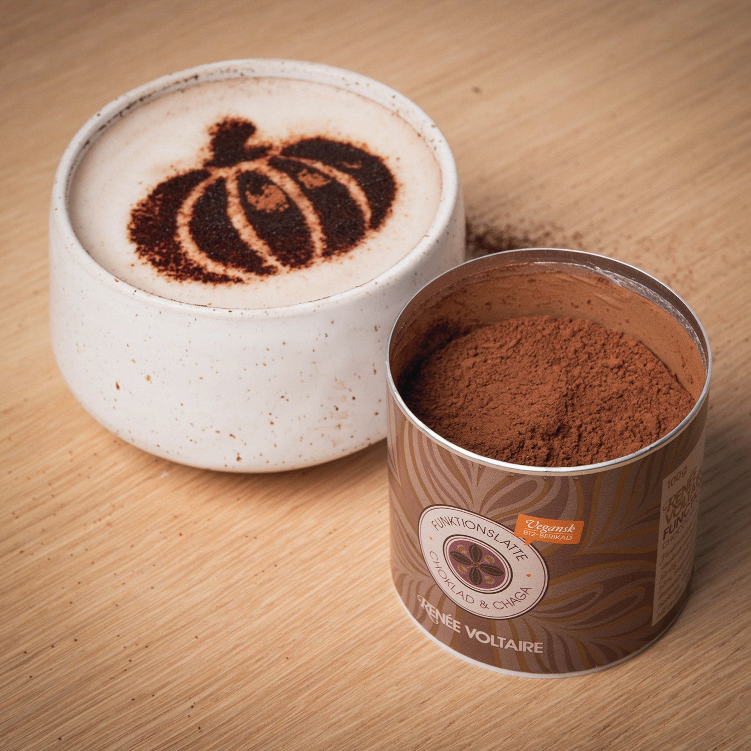 Funktionslatte – Choklad & Chaga