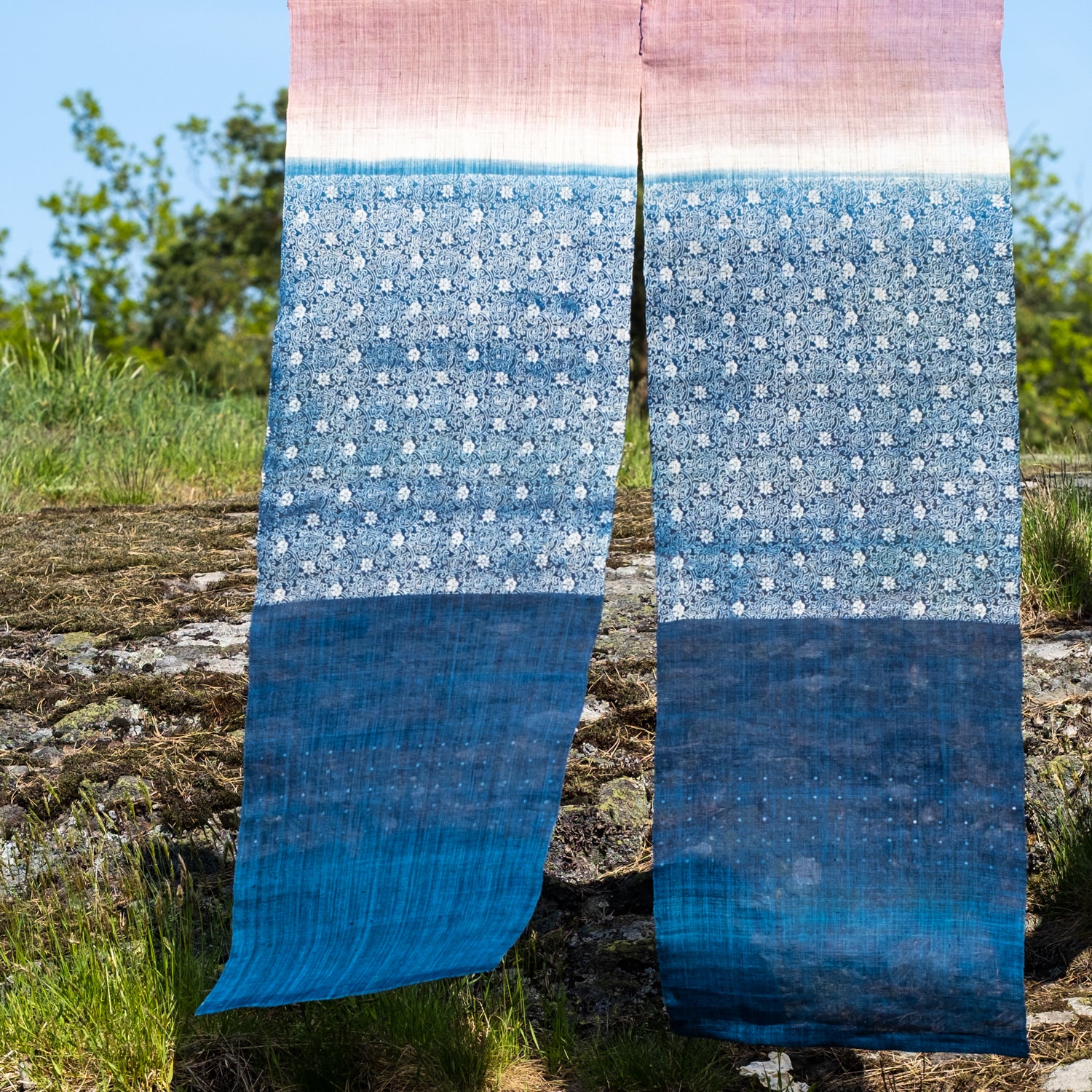 Japanese Noren – Indigo #1