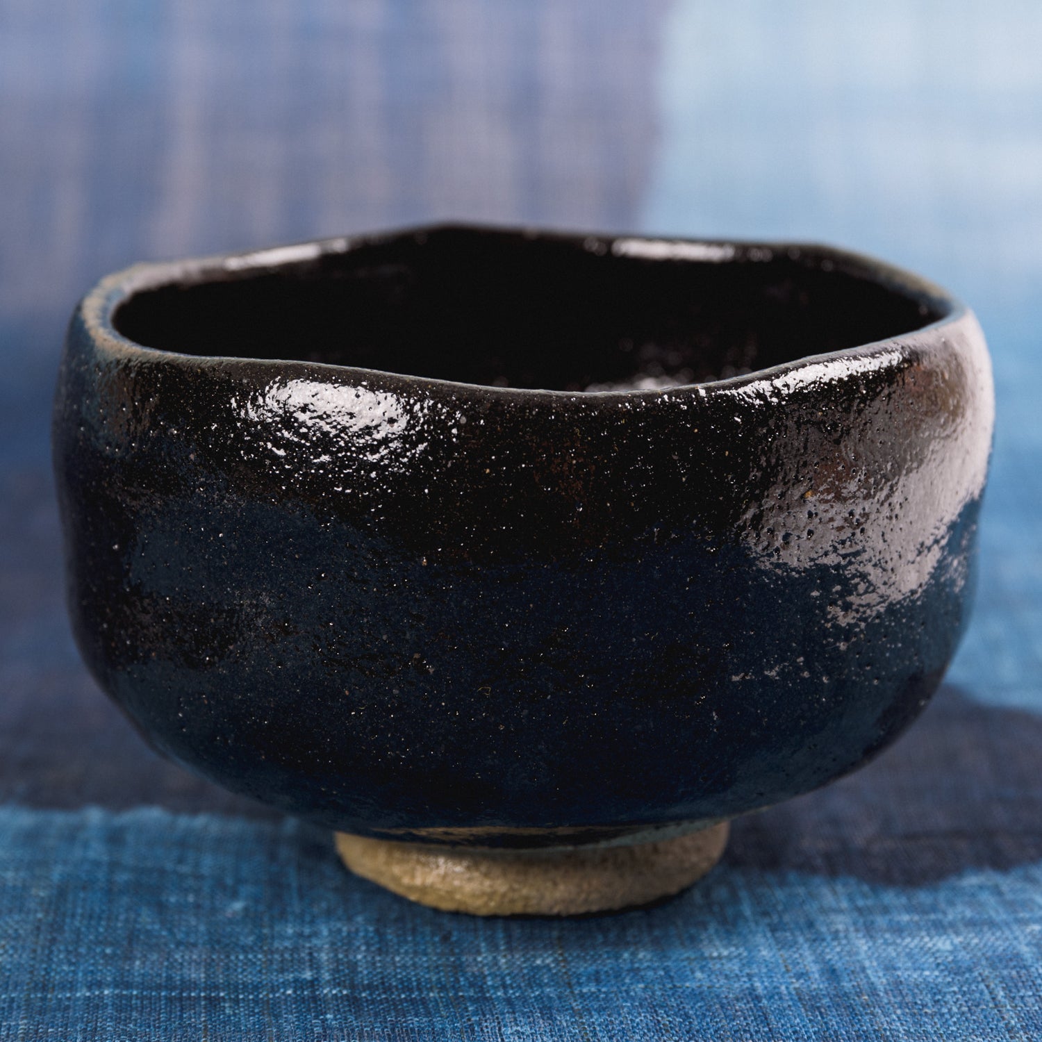 Raku Matcha Bowl - Black