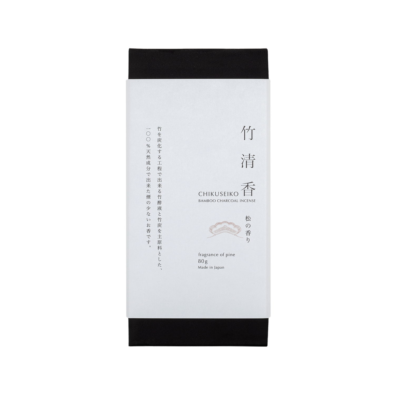 Bamboo Charcoal Incense – Pine
