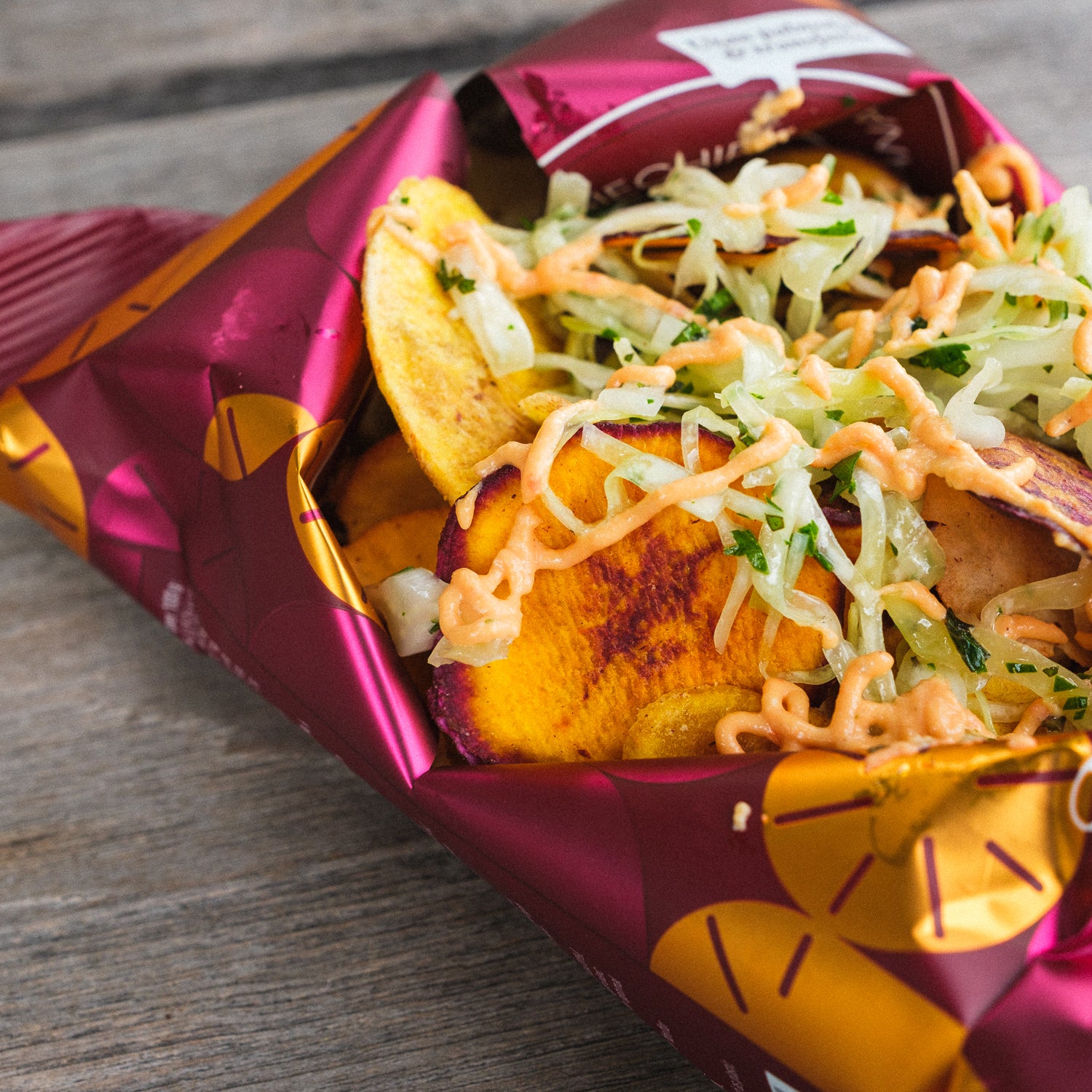 Veggie Chips – Cassava, Sweet Potato, Taro Root Plantain
