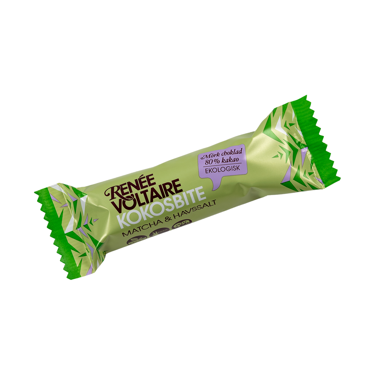 Kokosbite – Matcha & Havssalt