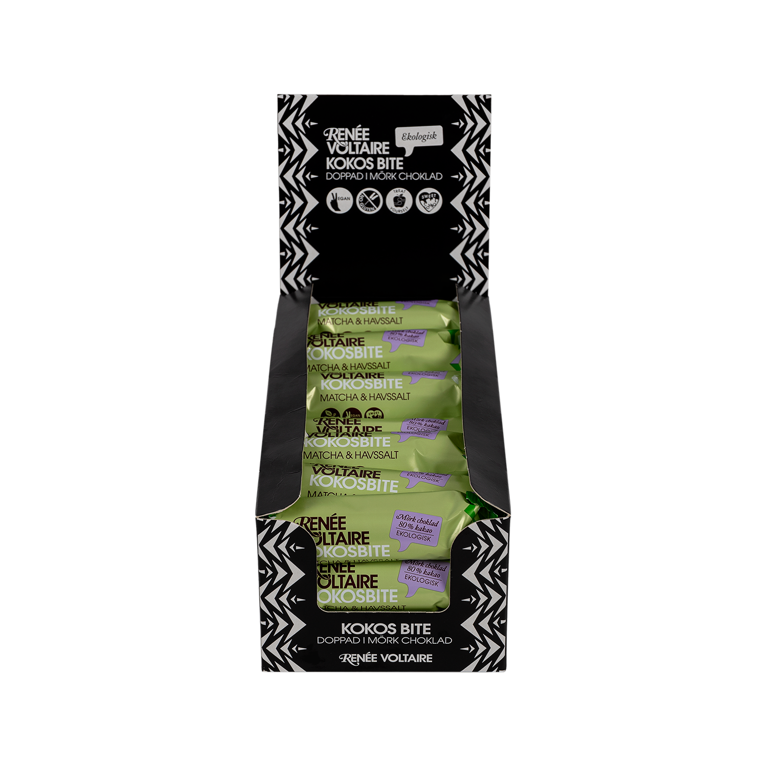 FLERPACK: Kokosbite – Matcha & Havssalt