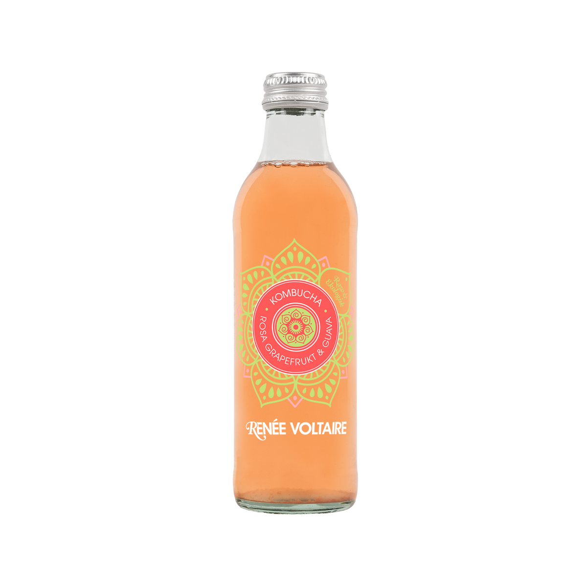 Kombucha – Rosa Grapefrukt & Guava – Renée Voltaire
