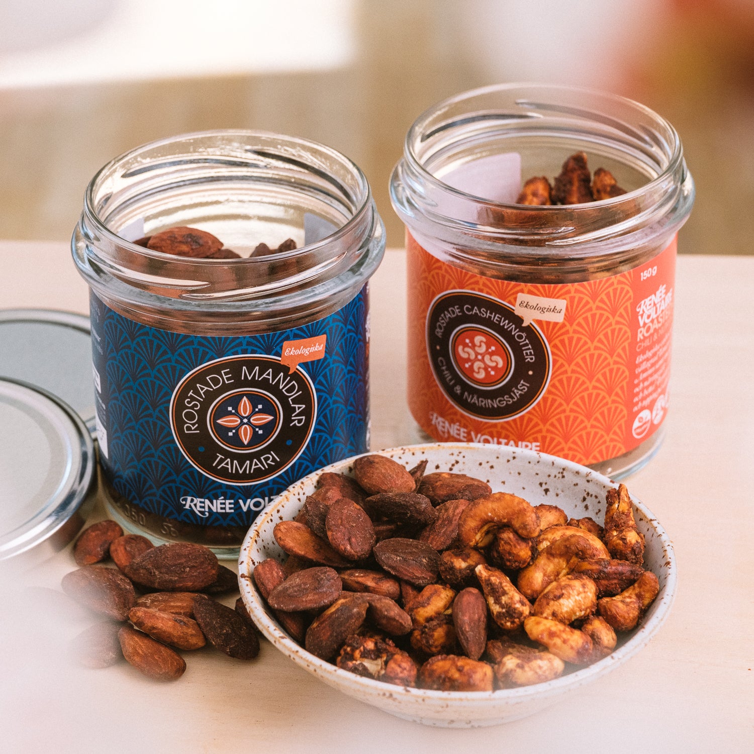 Rostade Cashewnötter – Chili & Näringsjäst