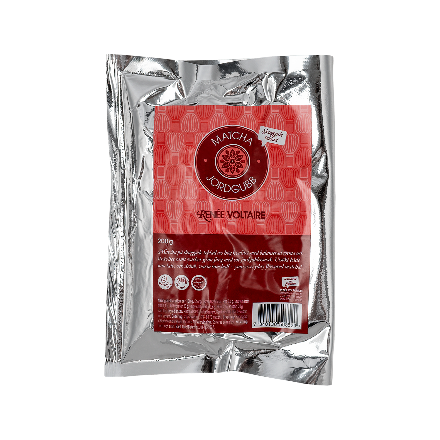 Matcha – Jordgubb (Refill 200g)