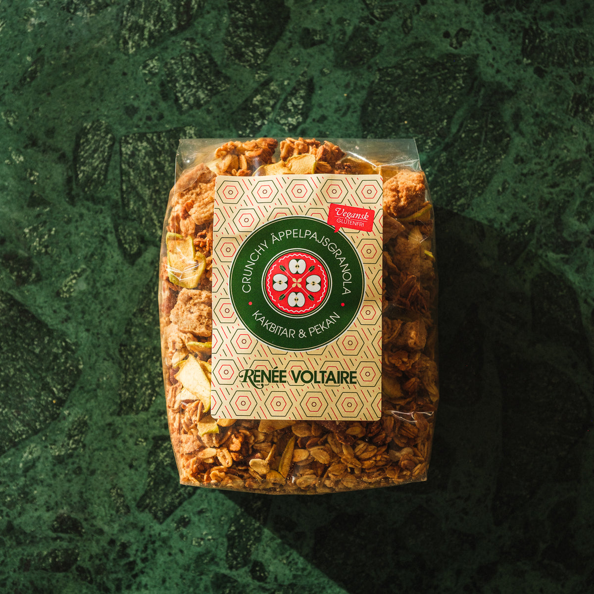 Crunchy Apple Pie Granola – Cookie Pieces & Pecans
