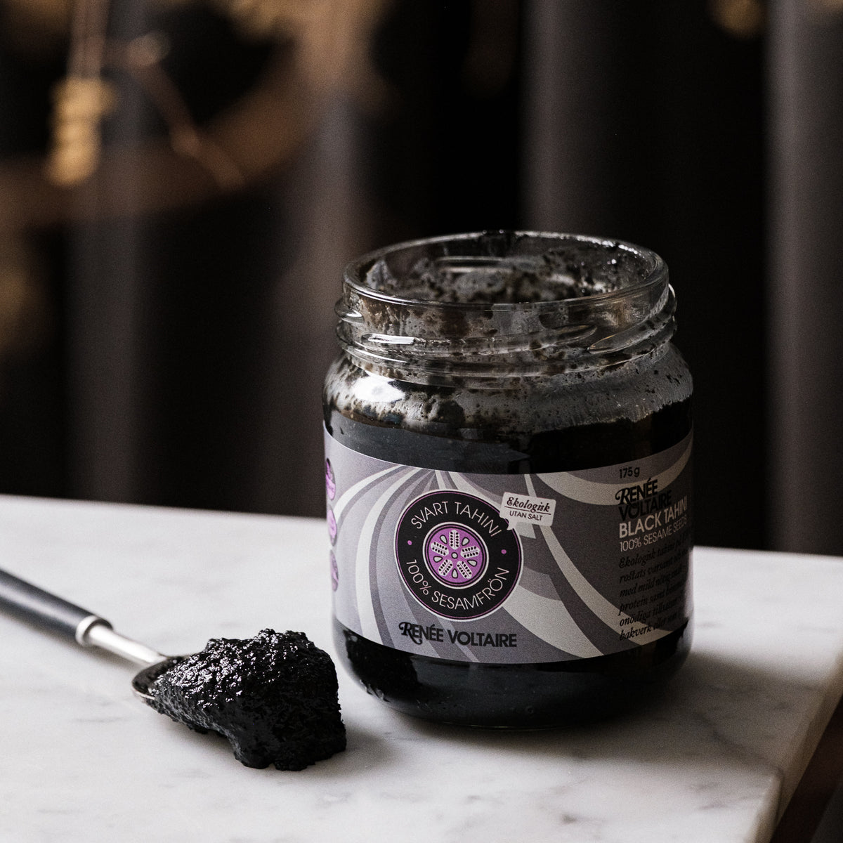 Svart Tahini – 100% Sesamfrön