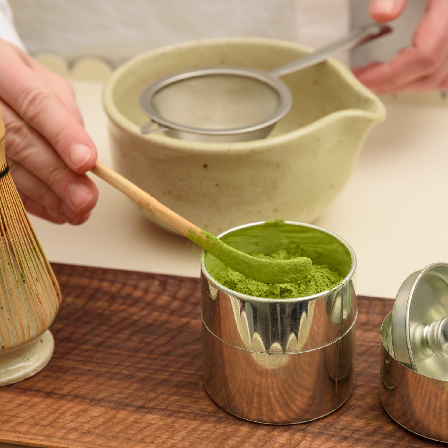 Matcha Spoon – Real bamboo
